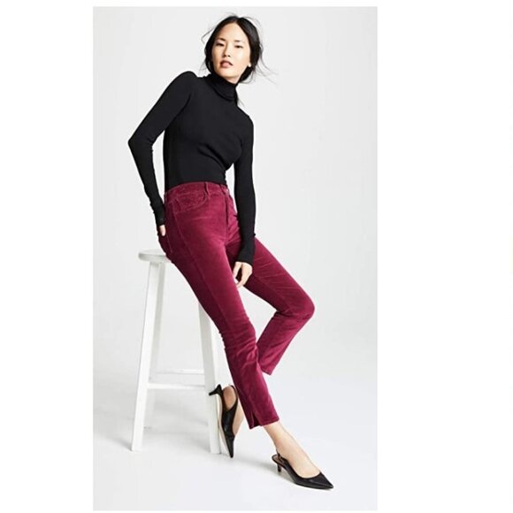3x1 W3 Velvet Higher Ground Mini Split Jeans - Picture 1 of 4